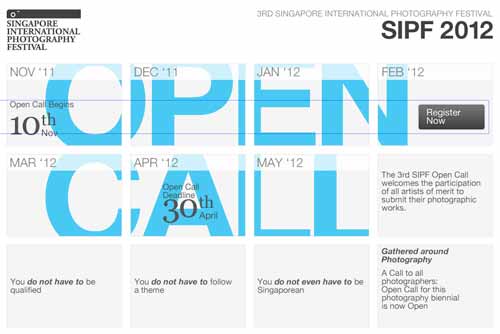 Open call for SIPF 2012
