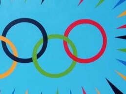 Pop and Contemporary Fine Art celebrates The Olympic Spirit by Burton Morris