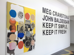 Meg Cranston & John Baldessari - Keep it Simple. Keep it Fresh // Singapore