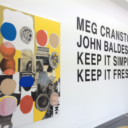 Meg Cranston & John Baldessari - Keep it Simple. Keep it Fresh // Singapore