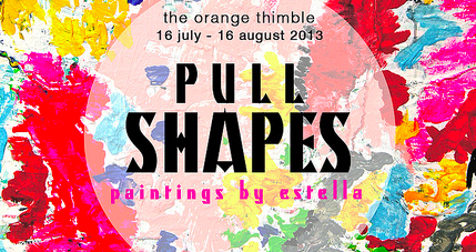 PULL SHAPES, Painting by Estella Ng