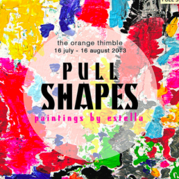 PULL SHAPES, Painting by Estella Ng