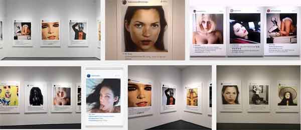 Screenshot of Richard Prince's Art Exhibition found on Google search - http://tinyurl.com/RichardPrince-Instagramimages