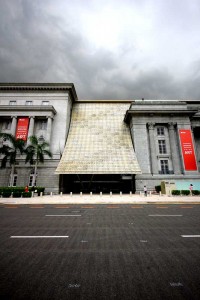Padang entrance of National Gallery Singapore