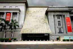 Padang entrance of National Gallery Singapore