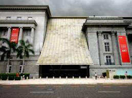 Padang entrance of National Gallery Singapore