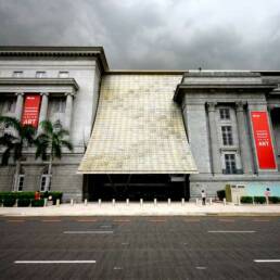 Padang entrance of National Gallery Singapore
