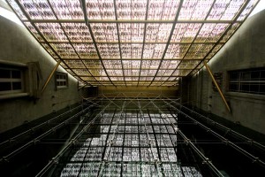 Aluminium and glass canopy of the National Art Gallery