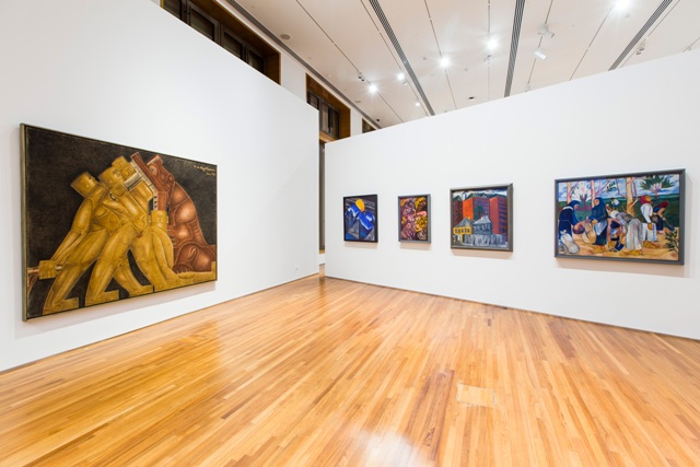 Gallery 1 view, Reframing Modernism, National Gallery Singapore.