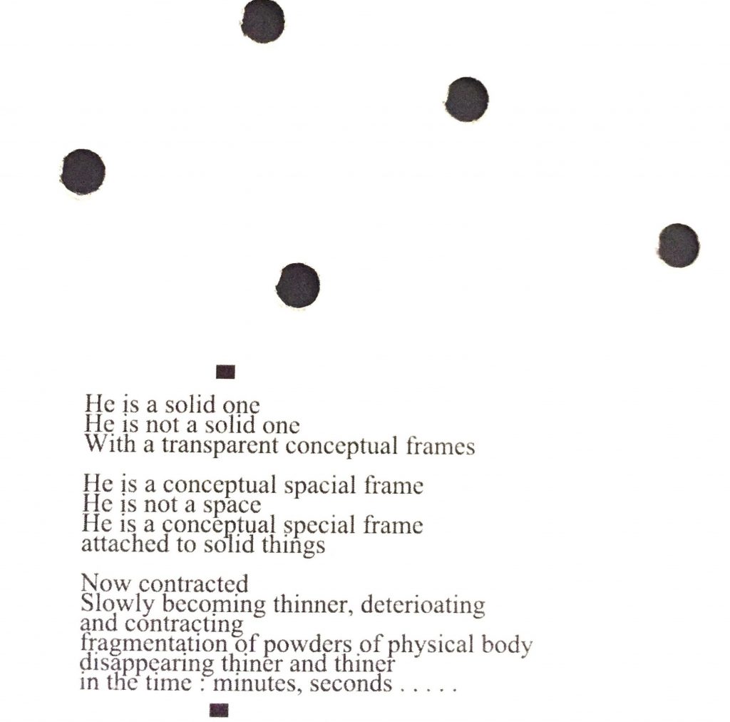 Chan Aye, shown at Intersections, at Art Stage