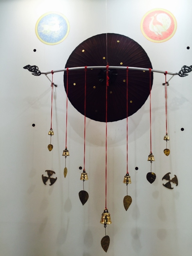 Chan Aye, shown at Intersections, at Art Stage