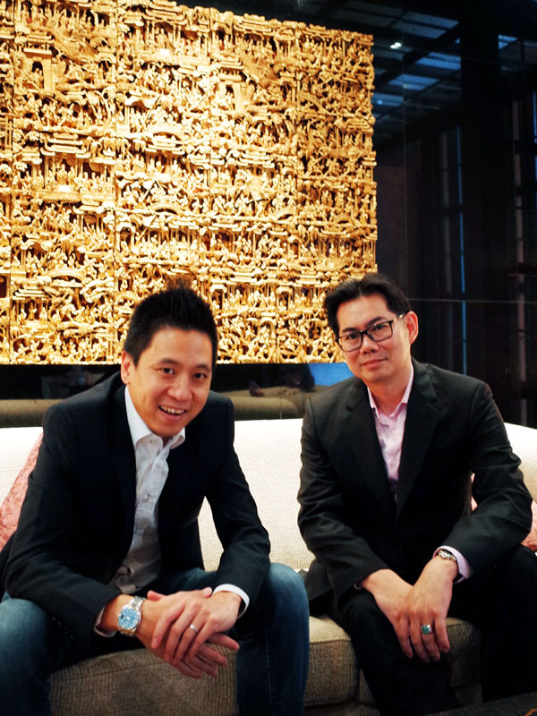 Founders of SSII; Jay TEO (Chief Executive Officer) and LOK Yek Soon (Chief Operating Officer)