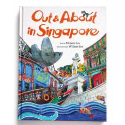 Out and About Singapore, Drawings, William Sim, Texts, Melanie Le