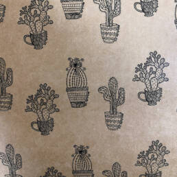 Debbie Ho - Cactus Trio - Wrapping paper