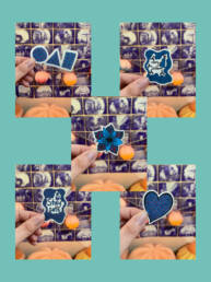 Debbie Ho - Sticker bundle 3 - Heart, Flower, Stay Safe, Merry Christmas, Doodle Game