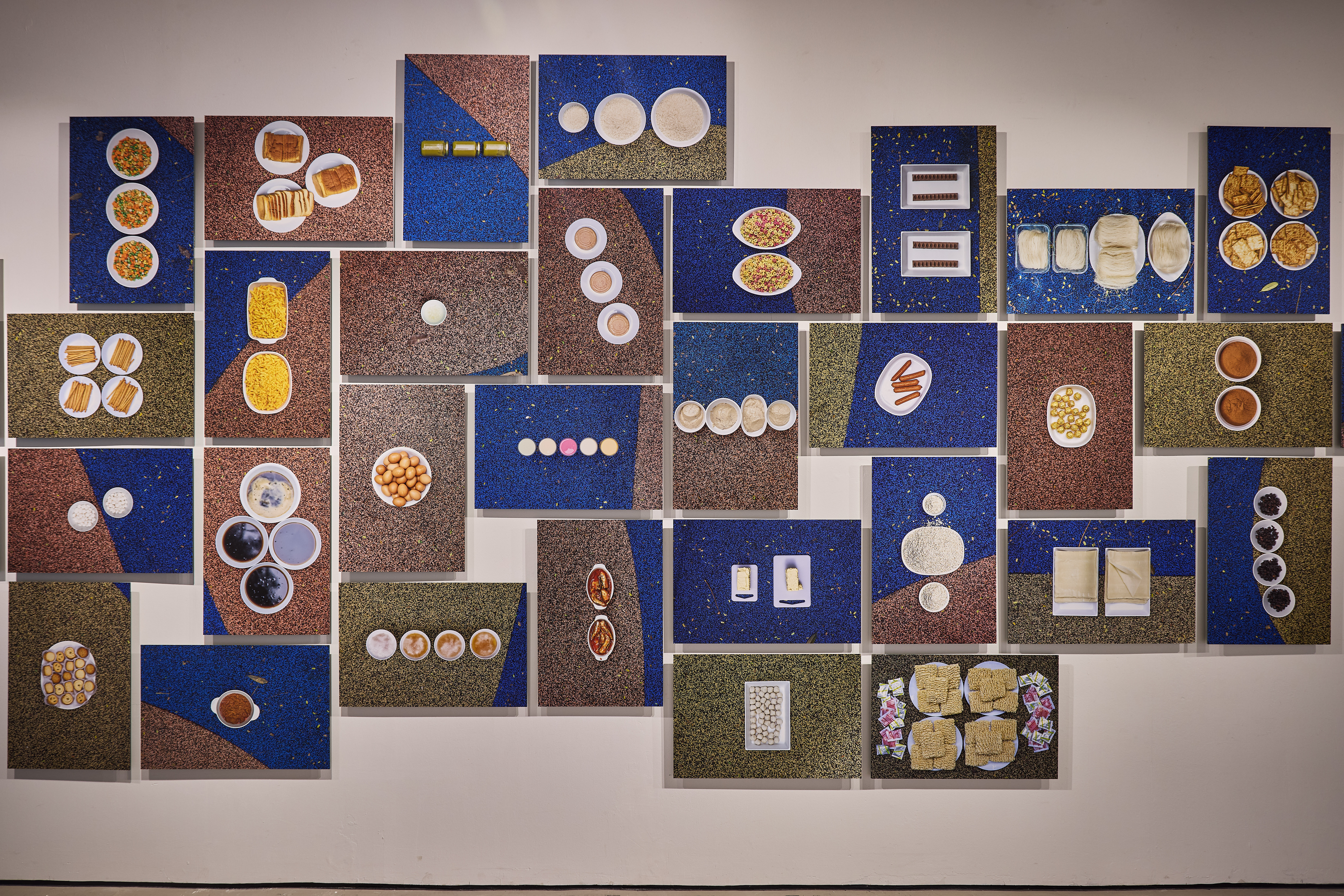 Chow and Lin. I’m Worth My Bread. 2025. Giclée print on archival paper (Detail). 33 pieces, each measuring 88.8 x 59.2 cm. Edition 1 of 3 + 1 AP. Image courtesy of Artists and The Culture Story