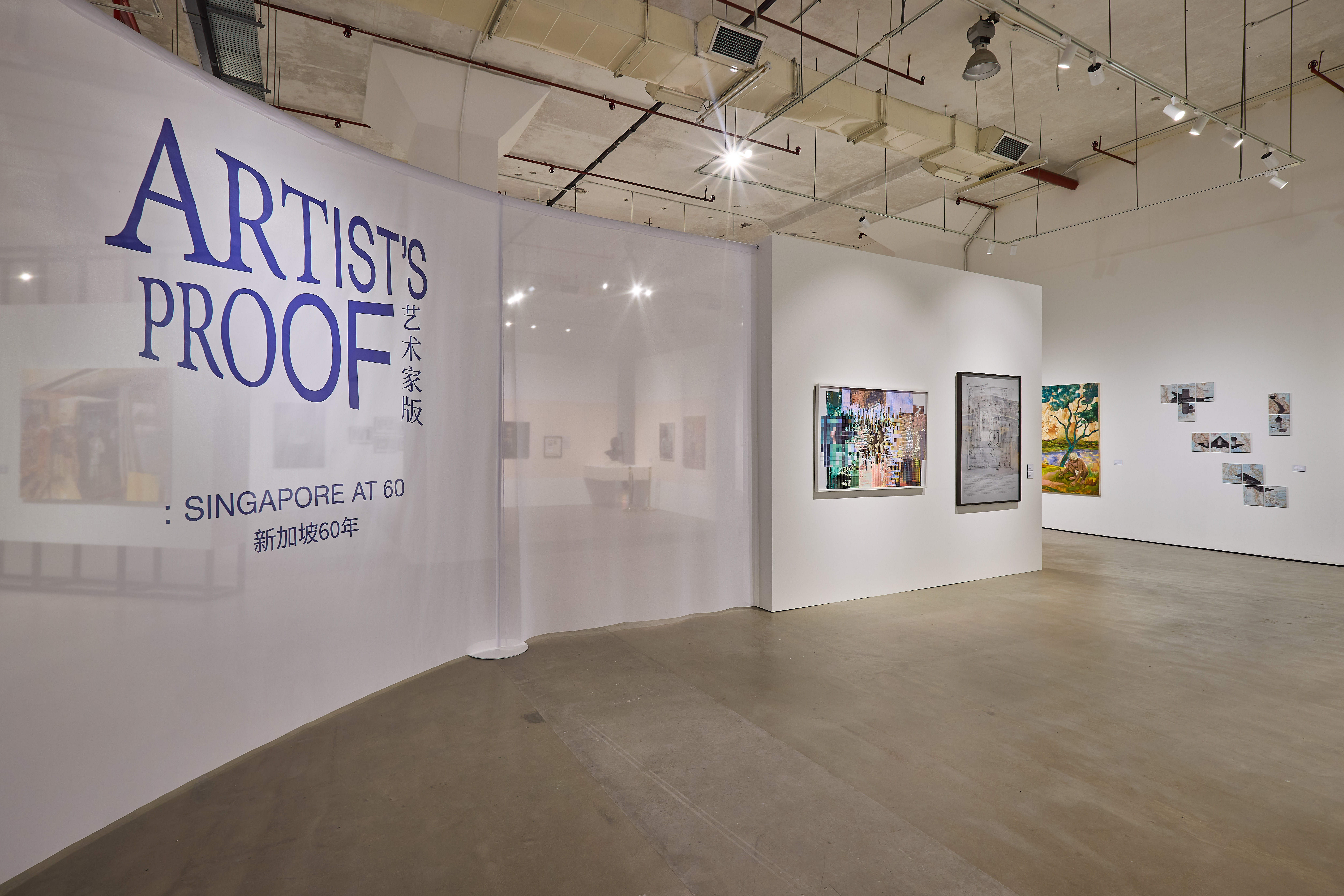 Artist's Proof, Singapore at 60 (Installation View). Image courtesy of The Culture Story.