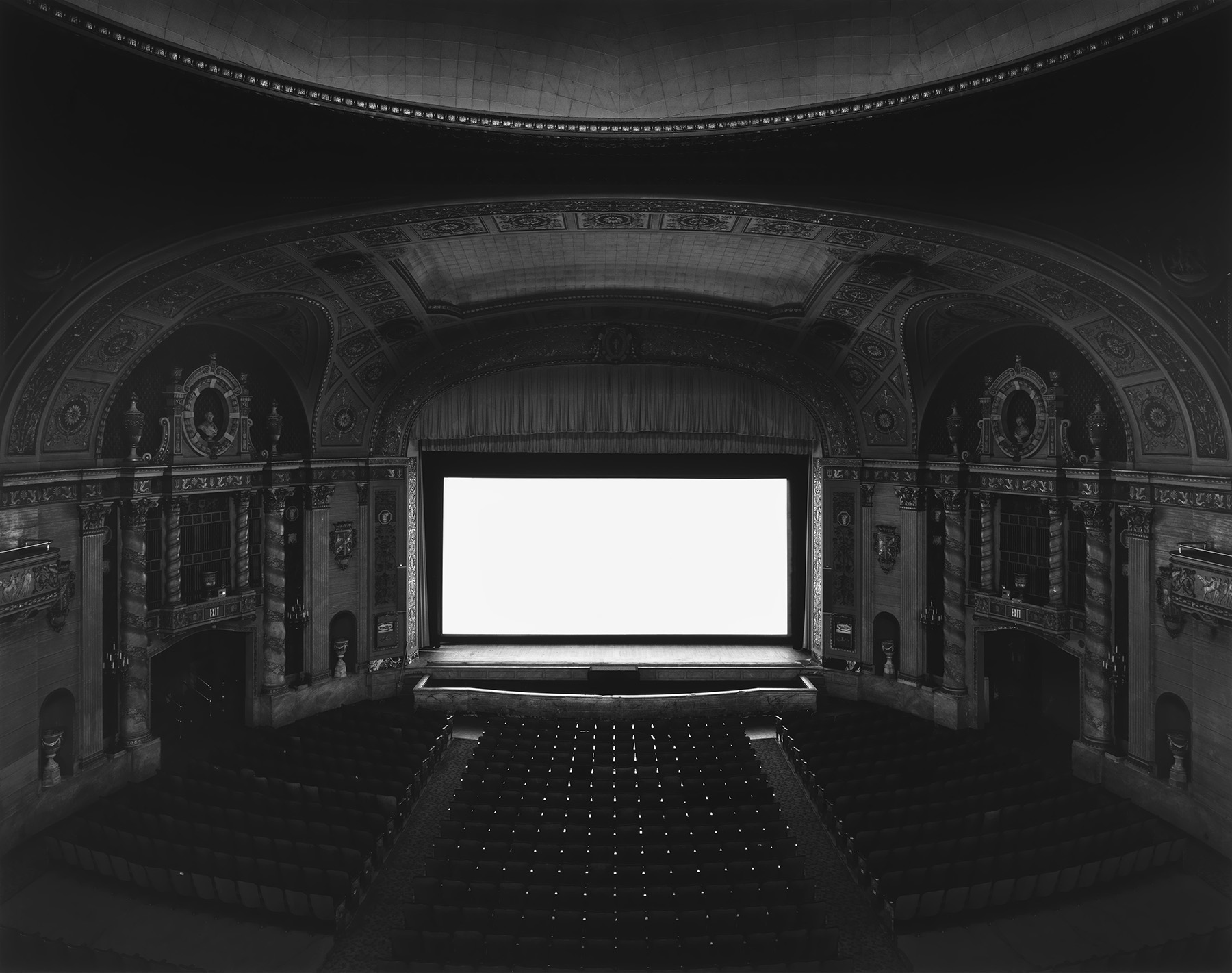 Figure 6: Installation view of Hiroshi Sugimoto’s ‘U.A. Walker, New York’ (1978). Image courtesy of the artist
