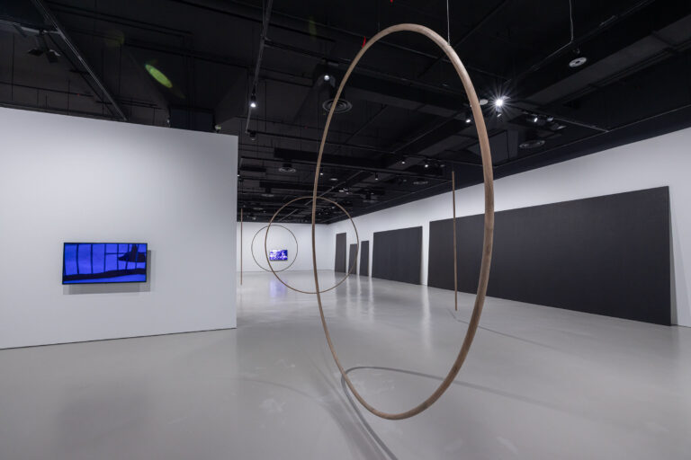 Exhibition view of 'Maria Taniguchi_ Afterimage' at SAM at Tanjong Pagar Distripark. Image courtesy of Singapore Art Museum