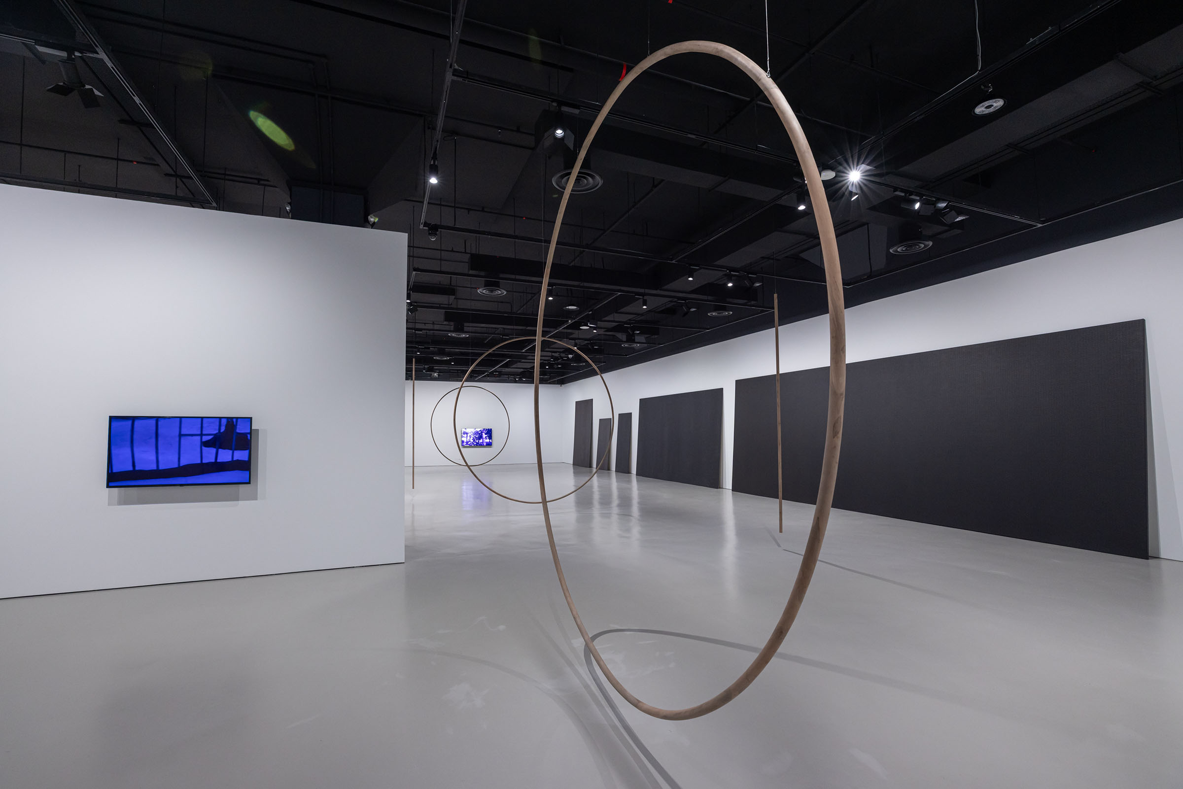 Exhibition view of 'Maria Taniguchi_ Afterimage' at SAM at Tanjong Pagar Distripark. Image courtesy of Singapore Art Museum