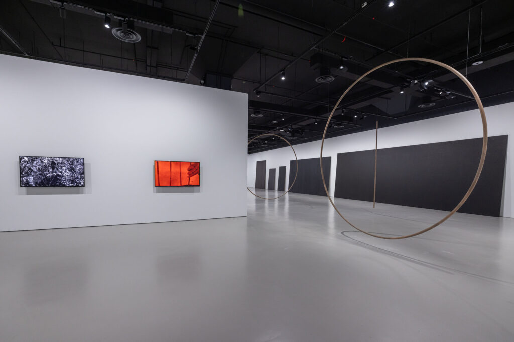 Exhibition view of 'Maria Taniguchi_ Afterimage' at SAM at Tanjong Pagar Distripark. Image courtesy of Singapore Art Museum
