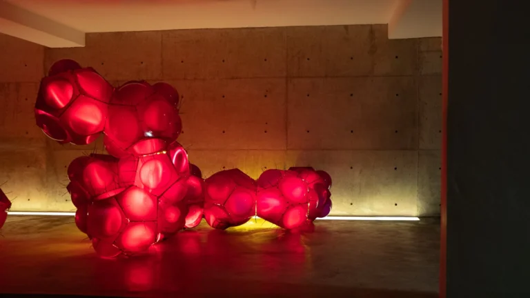 MOLECULUX - Luminescent Bodies in Hyperspace. 2002. Image courtesy of Studio Chng