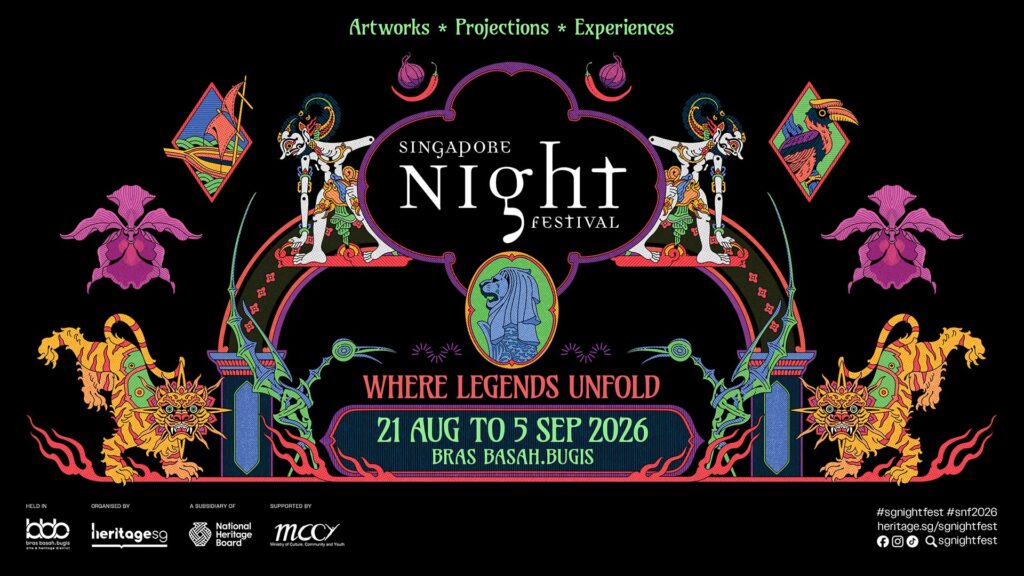 Singapore Night Festival 2026. Image courtesy of HeritageSG